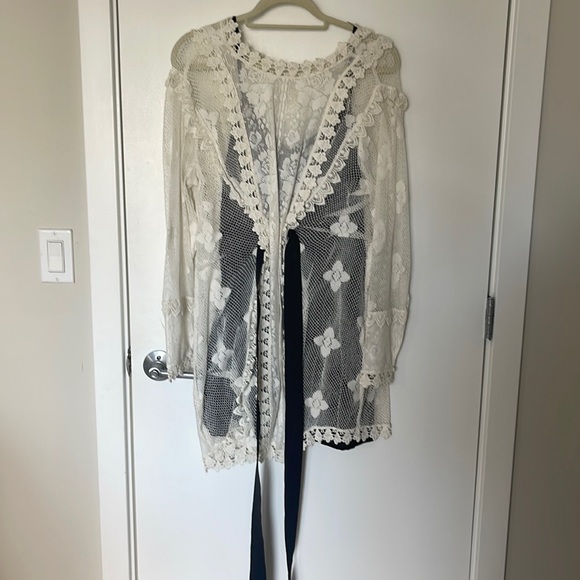 Make Crochet Mini Dress SIZE 3 - Picture 1 of 3